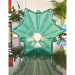 vase-etoile-davesn-verre-vert-style-1940-antiquites-brocante-en-ligne