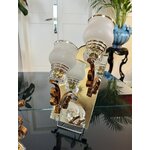 appliques-anciennes-luminaire-art-deco-miroir-cuivre-verre-granite-brocante-en-ligne