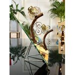 appliques-murales-vintage-miroir-verre-cuivre-brocante-
