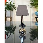 lampe-vintage-metal-chrome-abat-jour-textile-20-siecle-art-deco-moderniste-brocante