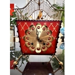 coucou-horloge-vintage-1960-elvia-laiton-bois-oiseau-brocante-decoration-retro-antiquites