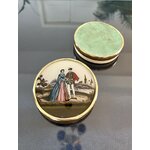 boite-ancienne-decor-fixe-sous-verre-19e-siecle-cercle-laiton-objet-de-vitrine-antiquites-brocante