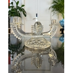 chandelier-bougeoir-art-deco-en-verre-moule-presse-decoration-moderne-brocante-vintage-objets-anciens