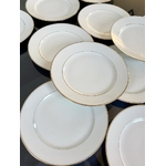 service-a-dessert-vintge-assiettes-porcelaine-limoges-blanc-or-dore-marli-filets-antiquites-brocante-en-ligne