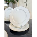 service-de-table-ancien-vaisselle-vintage-assiettes-dessert-porcelaine-limoges-blanc-or-decor-filets-marli-brocante-antiquites