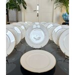 service-assiettes-dessert-vaisselle-ancienne-blanc-dore-or-porcelaine-limoges-brocante-en-ligne