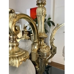 lustre-ancien-bronze-19e-siecle-decor-classique-feuillages-acanthe-luminaire-antiquites-brocante