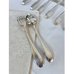 couverts-entremets-metal-argente-vaisselle-vintage-art-de-la-table-brocante-antiquites