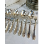 fourchettes-et-cuilleres-entremets-metal-argente-service-de-table-menagere-art-deco-vaisselle-ancienne-antiquites-brocante