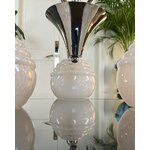 lustre-vintage-20e-siecle-metal-chrome-verre-clichy-blanc-globes-luminaire-ancien-lampe-design-brocante-antiquites