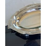 piece-de-forme-en-metal-argente-plat-de-service-vintage-art-de-la-table-brocante-antiquites