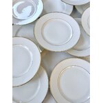 service-assiettes-a-dessert-porcelaine-de-limoges-vaisselle-blanche-classique-filets-or-fin-brocante-vintage-antiquites