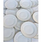 service-de-table-ancien-porcelaine-de-limoges-assiettes-a-dessert-blanche-decor-filets-or-fin-brocante-antiquaire-art-de-la-table