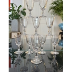 service-verres-a-pied-cristal-souffle-taille-vin-blanc-vaisselle-ancienne-art-de-la-table-brocante-antiquaire
