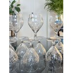 service-de-verres-anciens-en-cristal-epoque-art-deco-1930-brocante-antiquaire-vaisselle-vintage-20e-siecle