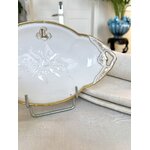ravier-ancien-service-de-table-porcelaine-limoges-manufacture-jean-pouyat-monogrammes-or-fin-antiquaire-brocante