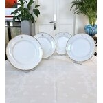 plats-de-service-ancien-rond-creux-légumiers-ouverts-plat-à-sauce-porcelaine-limoges-jean-pouyat-brocante-antiquaire