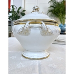 soupiere-porcelaine-blanche-vieux-paris-manufacture-jean-pouyat-19e-siecle-monogrammes-or-fin-antiquaire-art-de-la-table-brocante