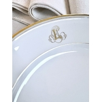 porcelaine-blanche-ancienne-monogrammes-initiales-or-fin-service-de-table-jean-pouyat-limoges-antiquites-brocante