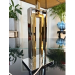 lampe-vintage-1970-metal-chrome-vernis-dore-brocante-luminaire-design-moderne-1980