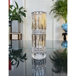 vase-vintage-en-cristal-format-cylindrique-decoration-interieure-fleur-bouquet-brocante-antiquites