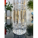 vase-en-cristal-20e-siecle-style-vintage-moderne-format-tube-cylindre-brocante-decoration-antiquites