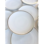 service-assiettes-dessert-vaisselle-ancienne-sytle-1970-moderne-blanc-argent-brocante-art-de-la-table-antiquites