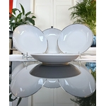 service-assiettes-creuses-anciennes-porcelaine-filet-argent-brocante-vintage-vaisselle-service-de-table-1970