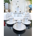 service-a-cafe-vintage-porcelaine-blanche-filet-platine-argent-tasses-cafetiere-sucrier-brocante