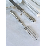couverts-de-service-viande-decoupe-manche-argent-minerve-guilloche-medaillon-19e-siecle-brocante-vaisselle-ancienne