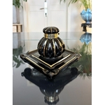 encrier-art-deco-en-porcelaine-noire-filets-or-fin-objet-de-vitrine-ancien-necessaire-bureau-brocante-antiquaire