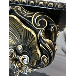 console-d-applique-bois-sculpté-19e-siecle-brocante-antiquaire-decoration-murale-feuilles-acanthe-coquille
