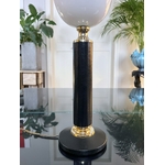 pied-de-lampe-gaine-de-cuir-et-laiton-luminaire-mazda-vintage-reflecteur-opaline-antiquaire-brocante