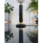 pied-de-lampe-mazda-petit-modele-gaine-cuir-metal-dore-verrerie-opaline-reflecteur-brocante-antiquites-luminaire-moderne