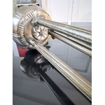 lustre-art-deco-1930-monture-bronze-nickele-trois-bras-quatre-feux-brocante-luminaire-moderne-antiquaire