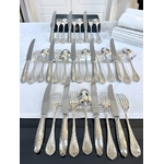 menagere-ancienne-christofle-couverts-metal-argente-couteaux-cuilleres-fourchettes-louis xvi-coffret-brocante-vintage-antiquaire