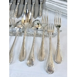 menagere-ancienne-metal-argente-christofle-style-louis-xvi-monogrammes-couverts-coffrets-brocante-vintage-antiquites