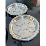 paires-de-dessous-de-bouteille-metal-blanc-art-de-la-table-ancien-argenterie-antiquaire-brocante