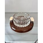 cendrier-en-cristal-monte-sur-plateau-bois-vernis-tampon-poignees-ivoire-et-chrome-style-art-deco-moderniste-objet-design-vintage-antiquaire-brocante