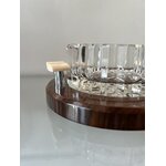 plateau-art-deco-moderniste-en-bois-vernis-poignees-ivoire-cendrier-cristal-antiquites-brocante-france