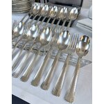 fourchette-et-cuillere-metal-blanc-art-deco-roux-marquiand-menagere-ancienne-brocante-art-de-la-table