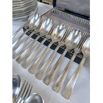 fourchette-cuillere-metal-blanc-roux-marquiand-art-deco-vaisselle-ancienne-brocante