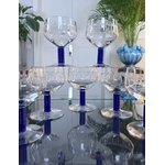 verres-a-eau-vin-souffle-decor-grave-pied-bleu-style-art-deco-vaisselle-moderne-service-de-table-ancien-antiquites-brocante