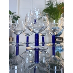 verres-eau-vin-art-deco-verre-bleu-souffle-decor-grave-service-de-table-moderne-vaisselle-vintage-brocante-antiquaire-france