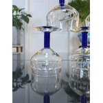 service-de-verres-art-deco-souffles-graves-couleur-bleu-art-de-la-table-francais-vaisselle-ancienne-brocante-antiquites