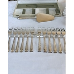 fourchettes-a-gateau-ancienne-metal-argente-pelle-a-tarte-couverts-a-dessert-art-deco-vaisselle-vintage-brocante-antiquites