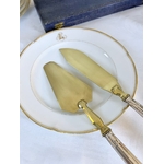 couteaux-de-service-a-dessert-et-pelle-a-gateau-en-laiton-et-argent-epoque-art-deco-couverts-sytle-moderne-antiquaire-brocante