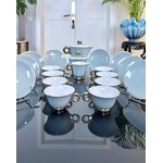 service-a-the-cafe-en-faience-sarreguemines-digoin-tasse-theiere-sucrier-vaisselle-moderne-art-deco-brocante-antiquites