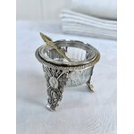 salerons-sel-poivre-anciens-art-de-la-table-regule-argente-et-verre-souffle-cuillere-vermeil-art-de-la-table-argenterie-antiquaire-brocante-vaisselle