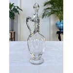 aiguiere-carafe-eau-vin-en-cristal-de-lorraine-art-de-la-table-vintage-brocante-antiquaire-vaisselle-ancienne